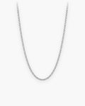 Atlas 1.5 mm box chain in silver-tone stainless steel [c:silver]
