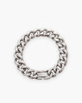 Atlas 11mm Cuban Link Bracelet in silver [c:silver]