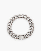 Atlas 11mm Cuban Link Bracelet in silver [c:silver]
