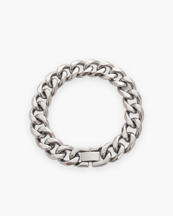 Atlas 11mm Cuban Link Bracelet in silver [c:silver]