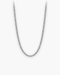 Atlas 2 mm rolo chain in silver-tone stainless steel [c:silver]