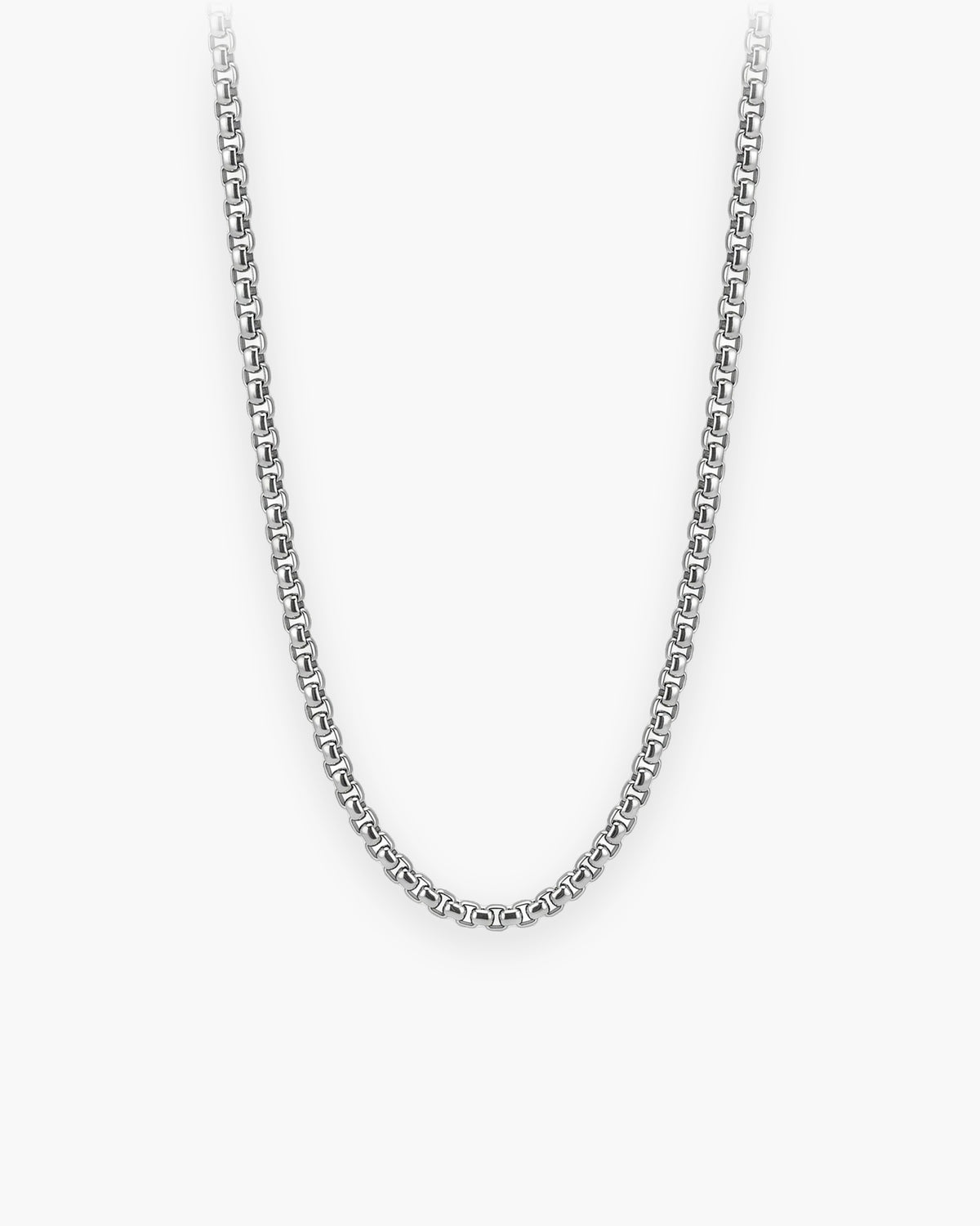 Atlas 2 mm rolo chain in silver-tone stainless steel [c:silver]
