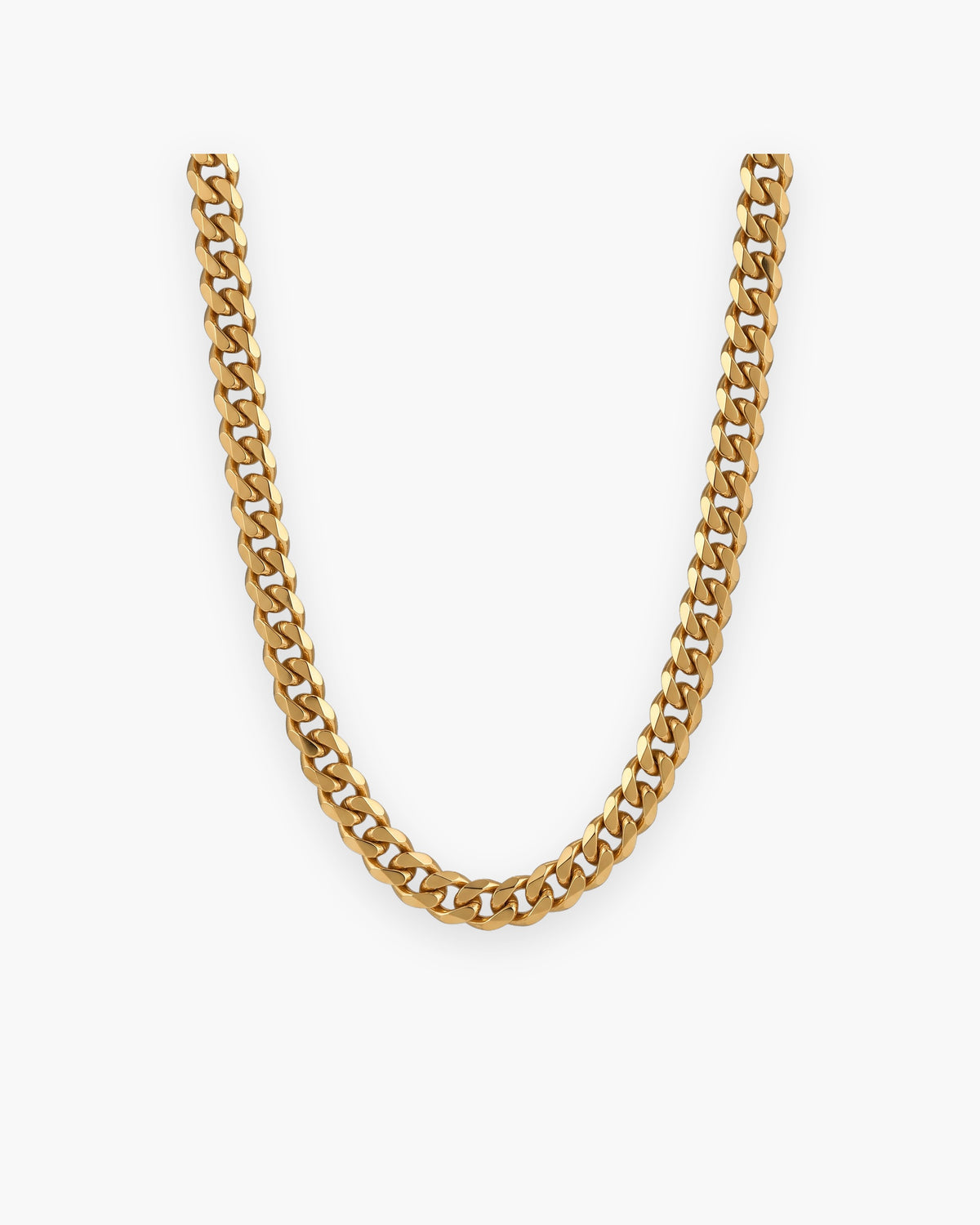 Atlas 9 mm Cuban chain in gold-tone titanium steel [c:gold]