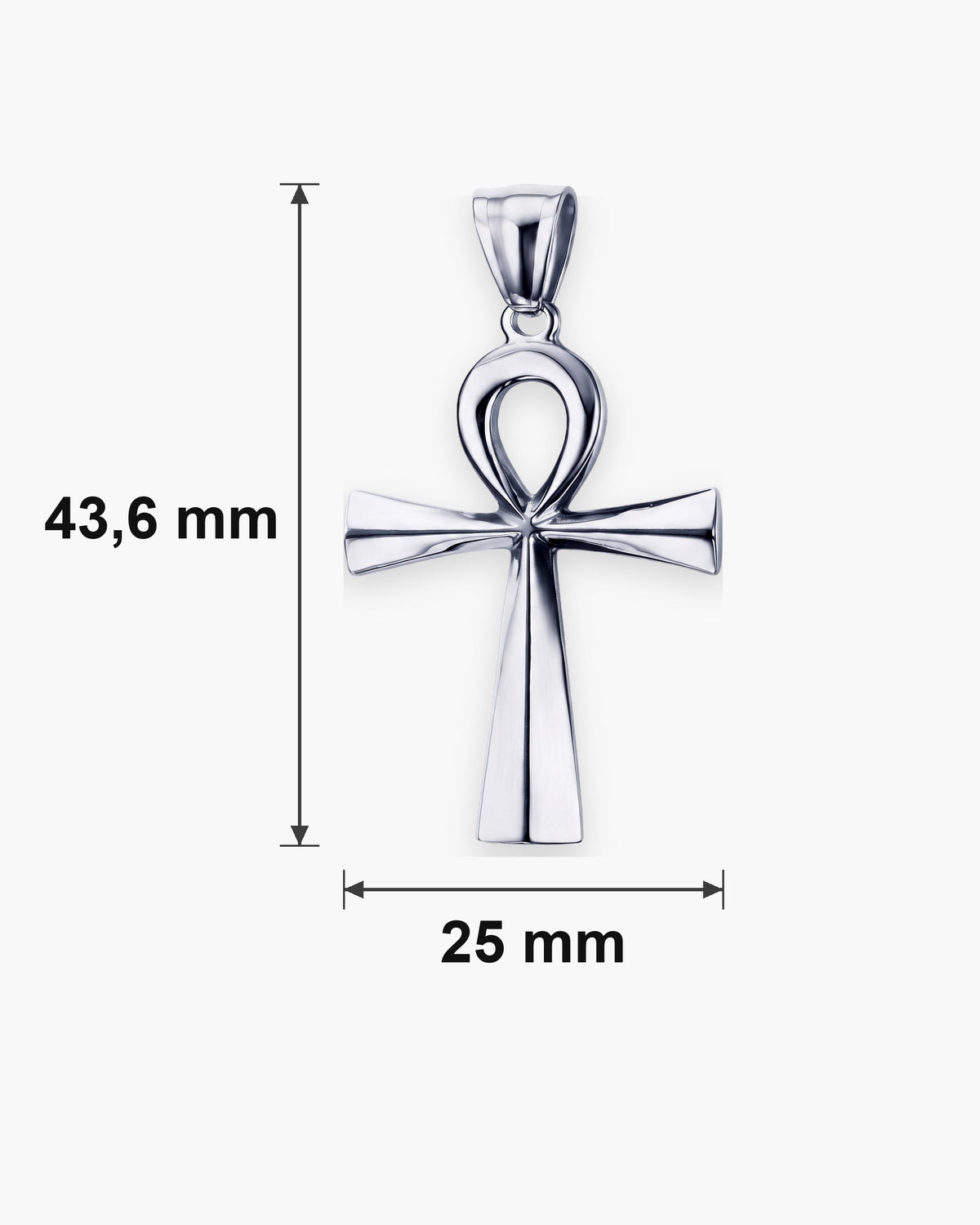Atlas ankh pendant dimensions 25 x 43.6 mm [u:mm]