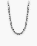 Atlas Byzantine chain in silver stainless steel [c:silver]