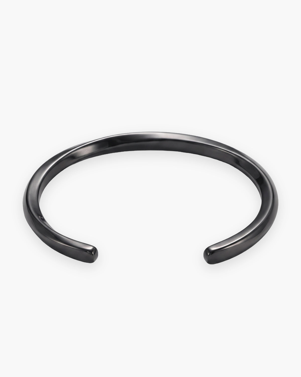 Atlas C-Shaped Cuff Bracelet in black [c:black]