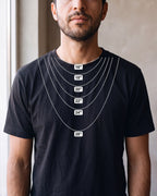 Chain length guide: where 16, 18, 20, 22, 24 and 28 inch chains sit on a man [u:in]