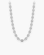 Atlas Coffee Bean Chain in silver [c:silver]