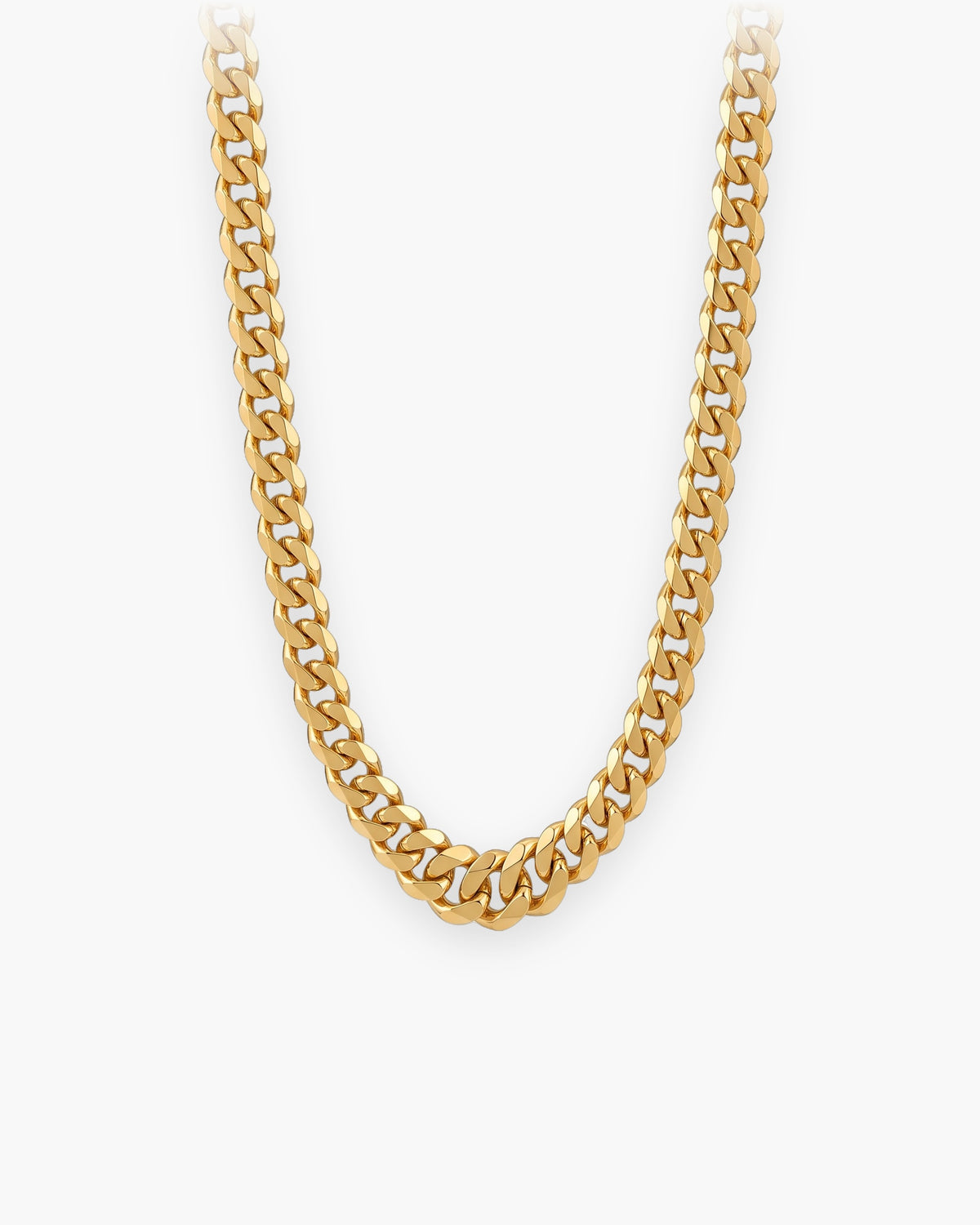 Atlas curb chain in gold-tone stainless steel [c:gold]