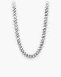 Atlas curb chain in silver-tone stainless steel [c:silver]