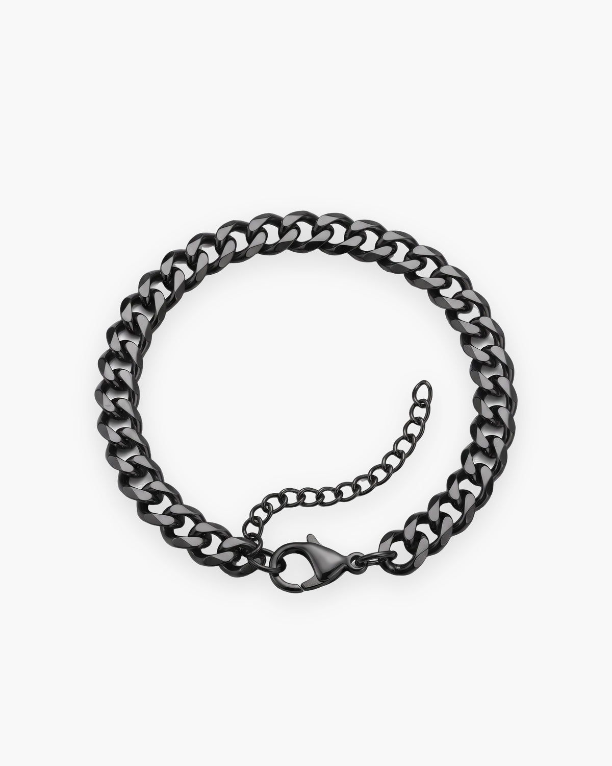Atlas Diamond-Cut Cuban Bracelet in black [c:black]