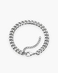 Atlas Diamond-Cut Cuban Bracelet in silver-tone [c:silver]