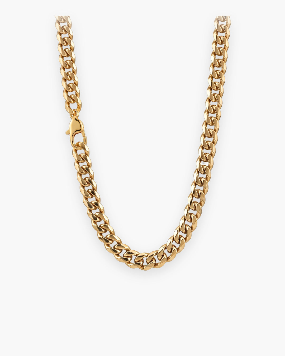 Atlas Diamond-Cut Cuban Chain in gold-tone [c:gold]