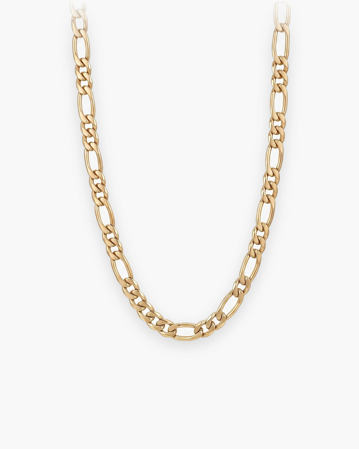 Atlas figaro chain in gold-tone 304 stainless steel [c:gold]