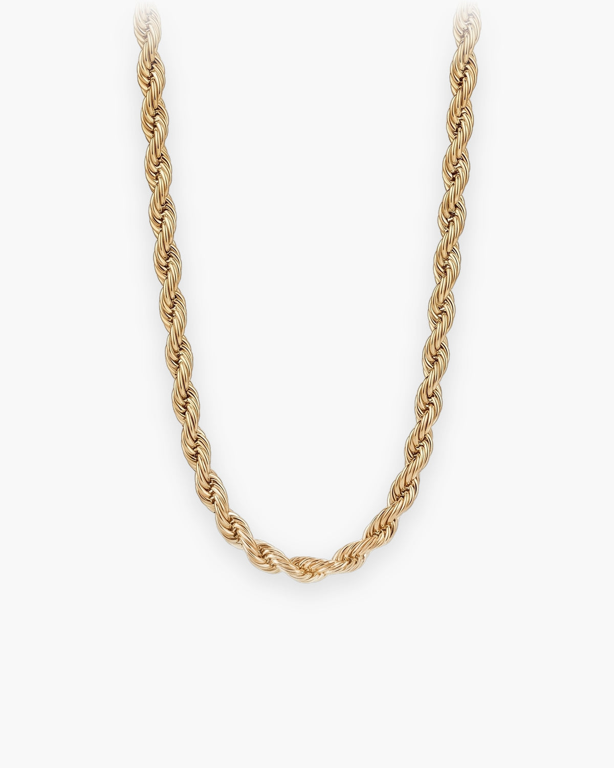Atlas fine rope chain in gold-tone stainless steel [c:gold]