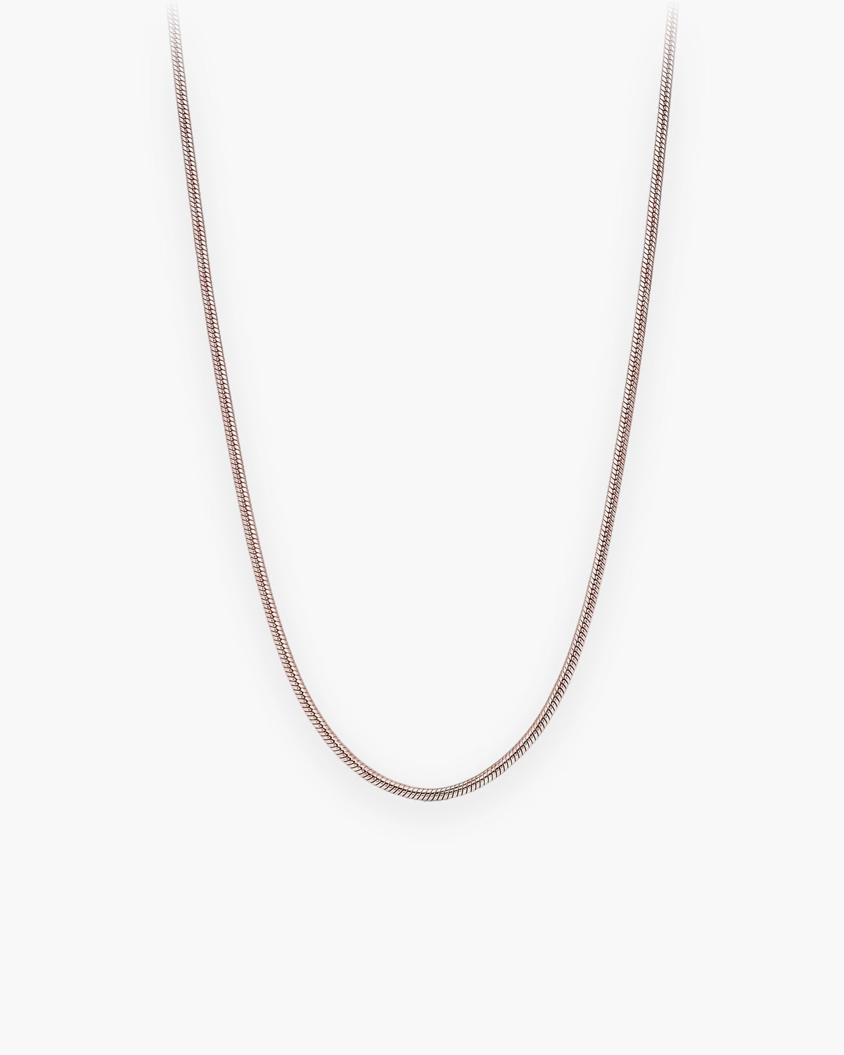 Atlas Fine Snake Chain in rose gold-tone [c:rosegold]