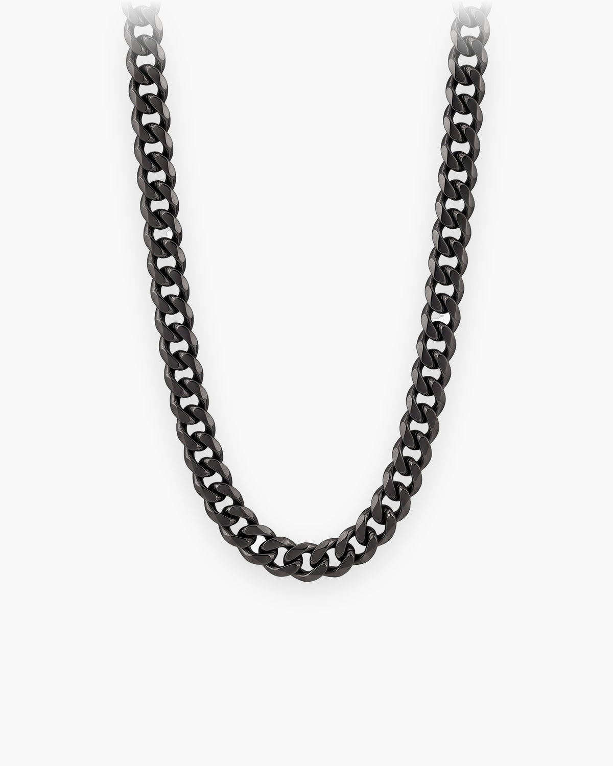 Atlas Flat Curb Chain in black [c:black]