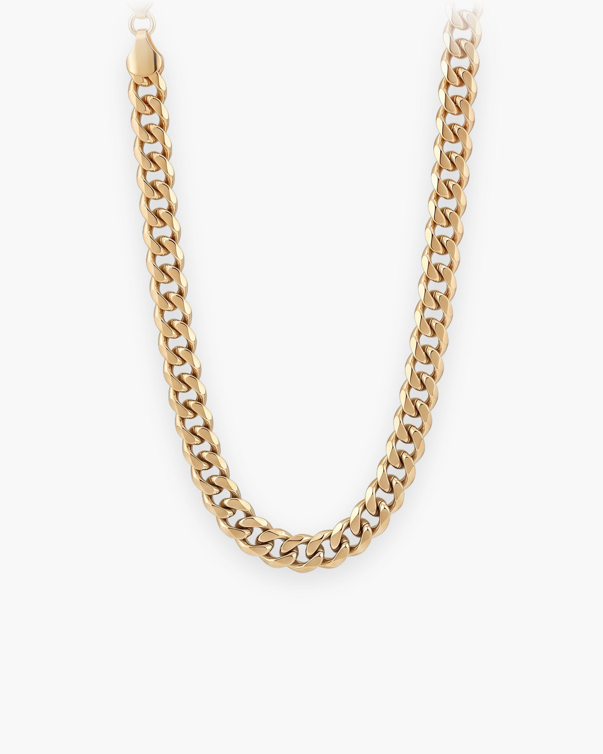 Atlas Flat Curb Chain in gold-tone [c:gold]
