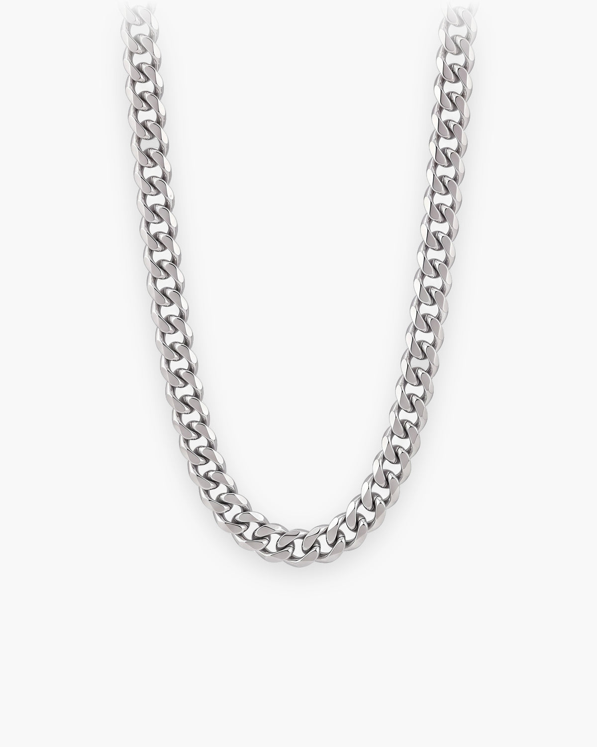 Atlas Flat Curb Chain in silver [c:silver]