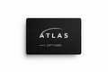 Atlas Gift Card noir sur blanc