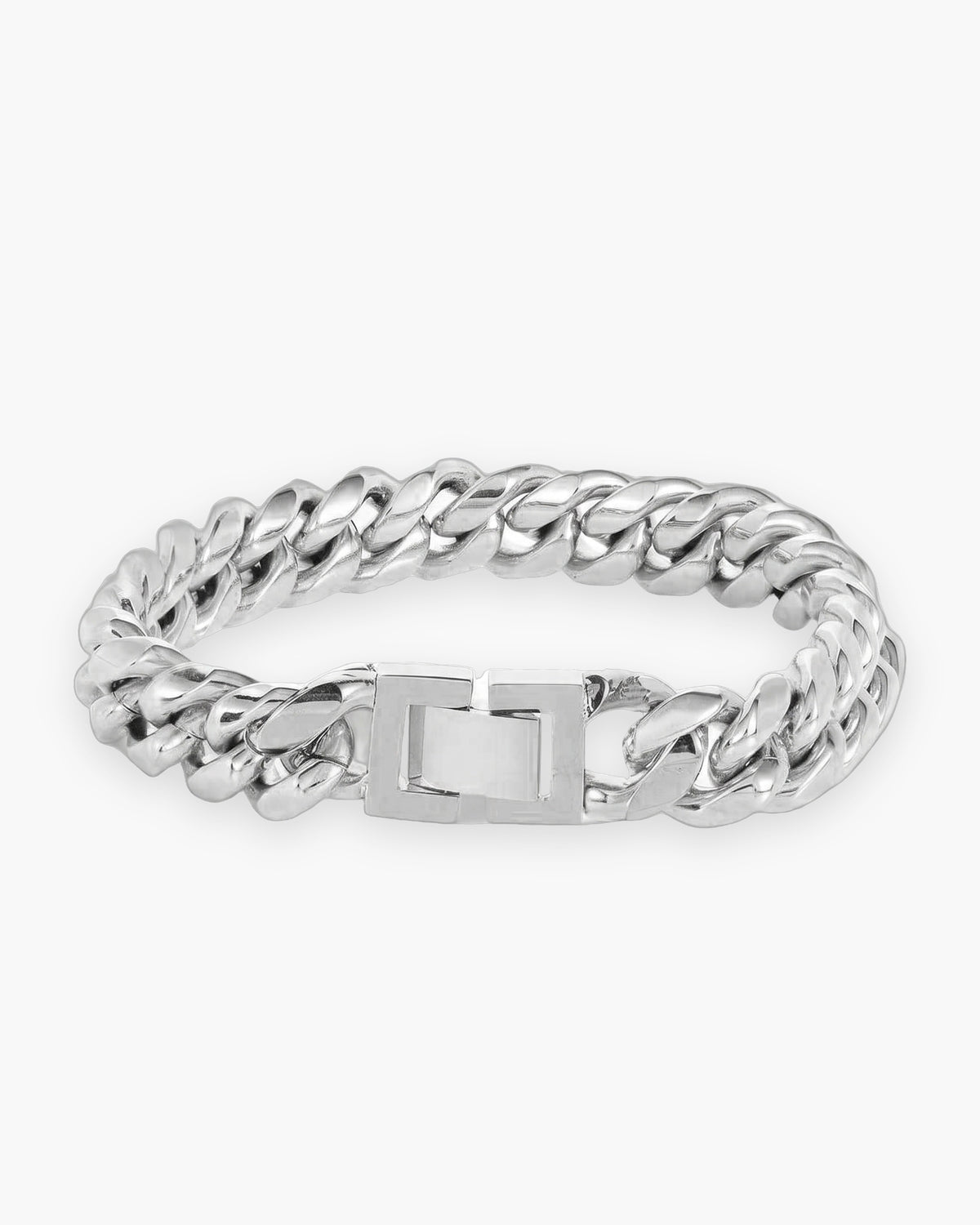 Atlas Miami Cuban Bracelet in silver-tone [c:silver]