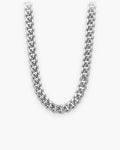 Atlas mirror-polished Cuban chain in silver stainless steel [c:silver]