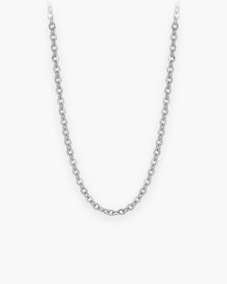 Atlas O-link chain in silver-tone 304 stainless steel [c:silver]