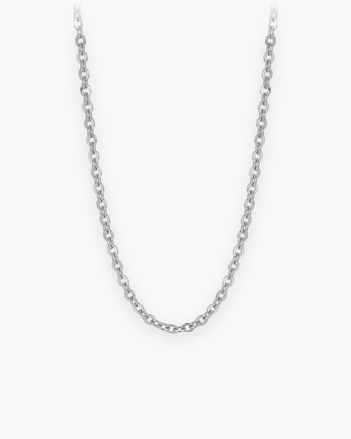 Atlas O-link chain in silver-tone 304 stainless steel [c:silver]
