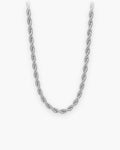 Atlas Polished Rope Chain in silver-tone [c:silver]