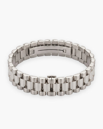 Men's President Link Bracelet in Stainless Steel