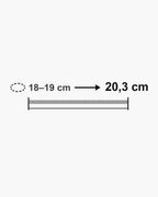 Atlas president link bracelet length 20.3 cm with matching wrist sizes [u:mm]