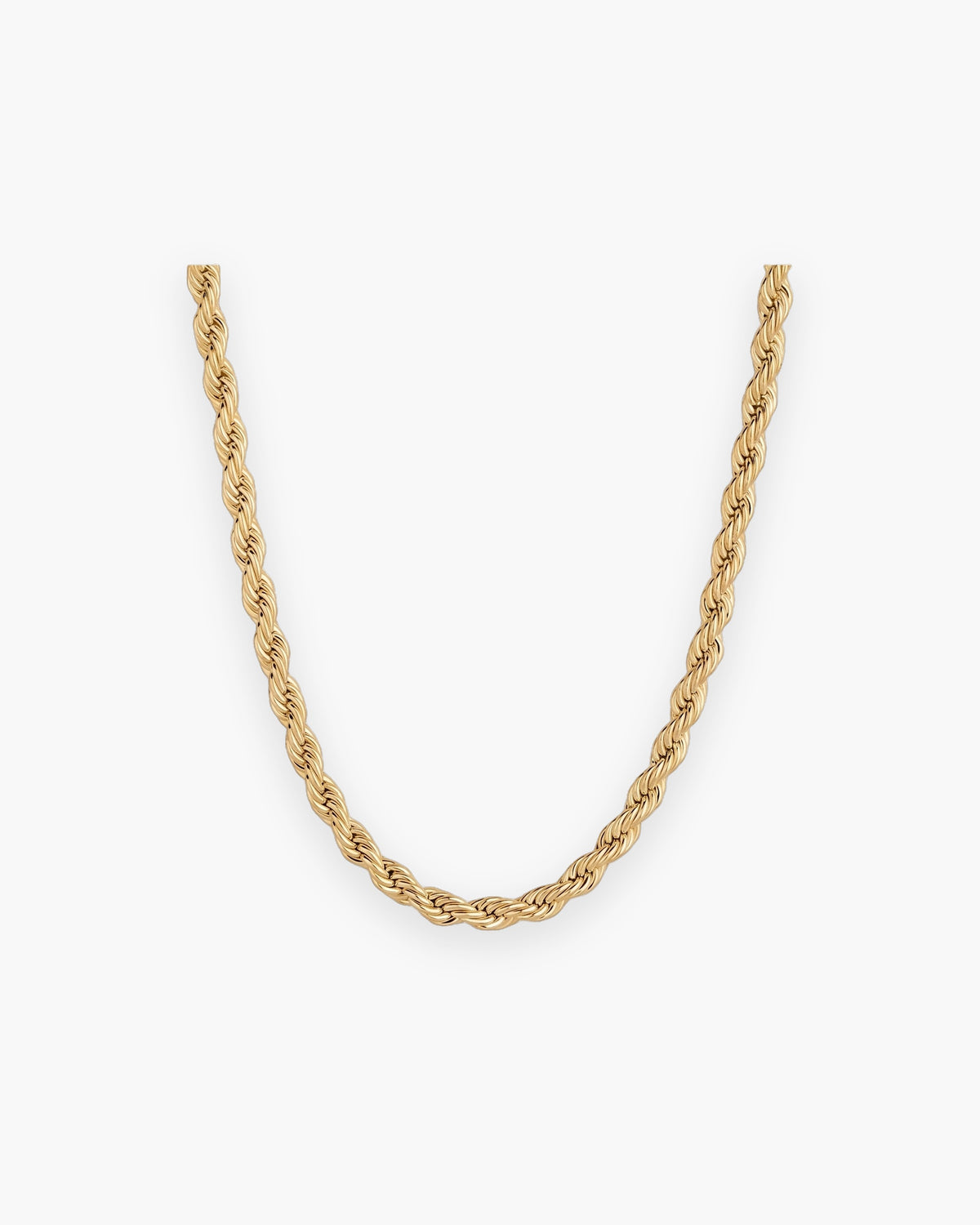 Atlas rope chain in gold-tone titanium steel, 2.5 mm [c:gold]