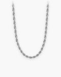 Atlas rope chain in silver stainless steel [c:silver]