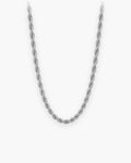 Atlas Twisted Rope Chain in silver [c:silver]