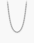 Atlas Twisted Rope Chain in silver [c:silver]