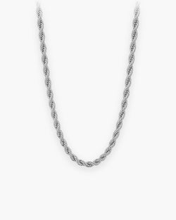 Atlas Twisted Rope Chain in silver [c:silver]
