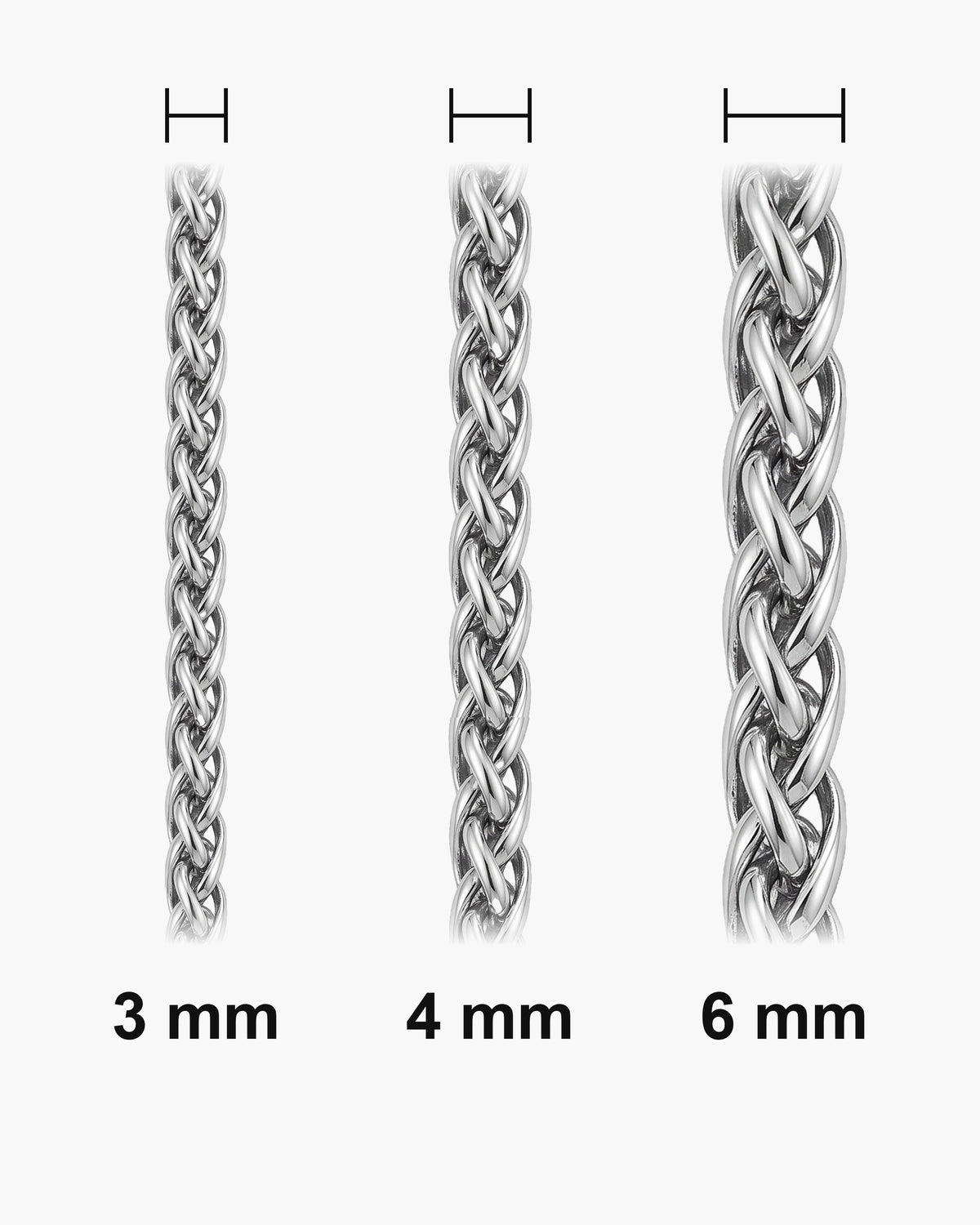Atlas bracelet widths at true scale [u:mm]