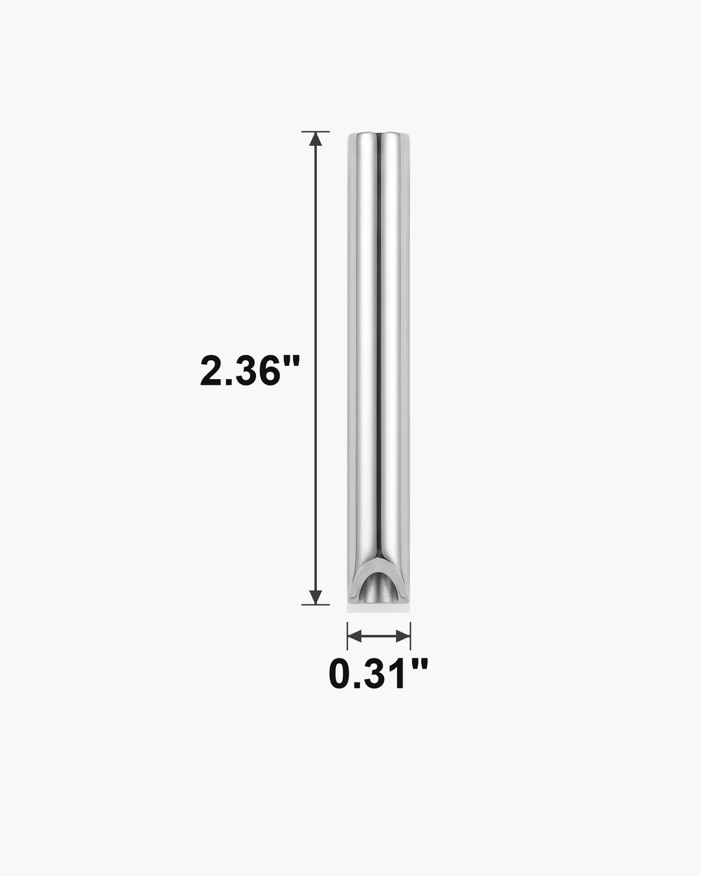 Atlas whistle bar pendant dimensions 0.31 x 2.36 inches [u:in]