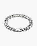 The Atlas Cuban Bracelet in Titanium Steel
