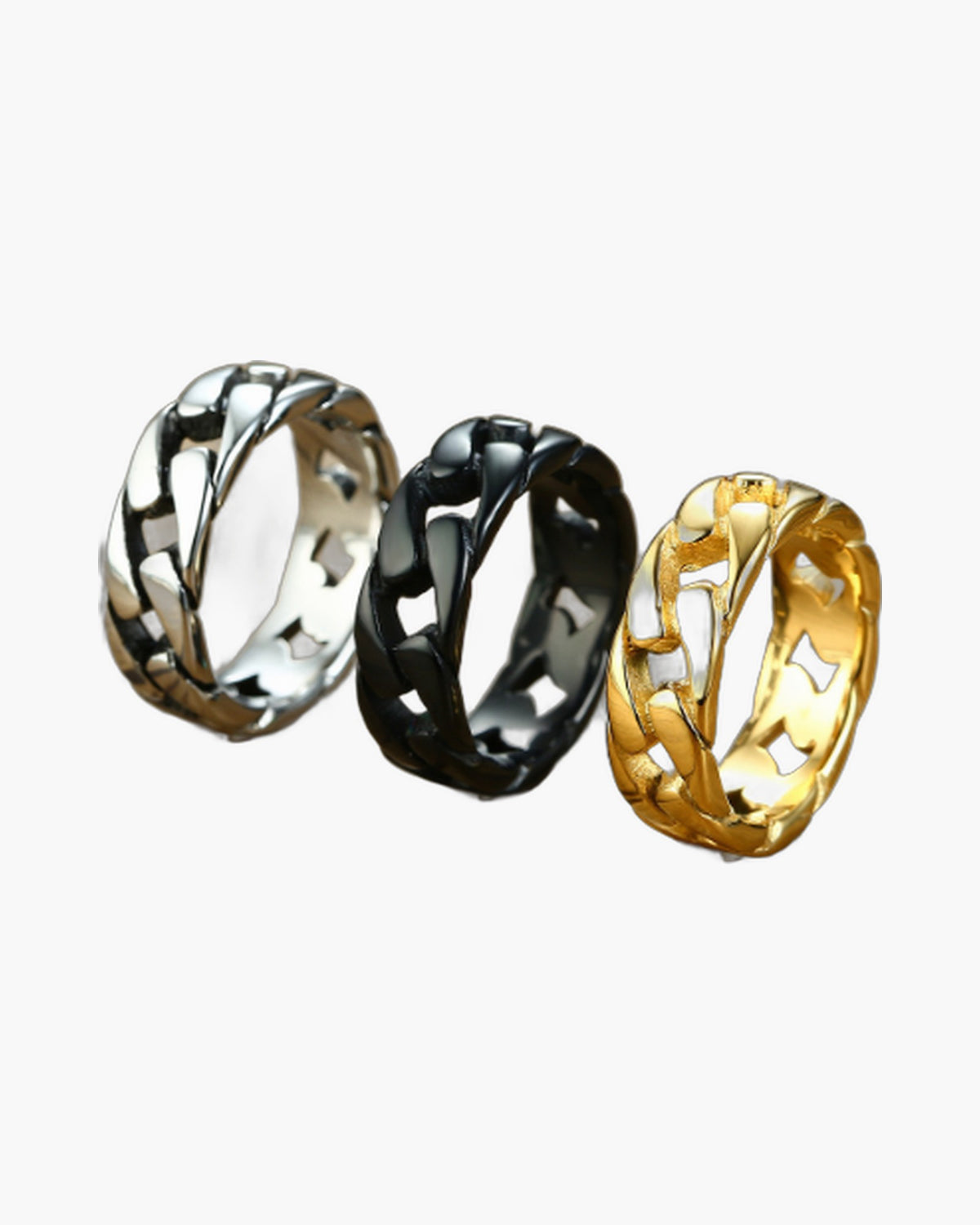 Cuban Link Band Ring