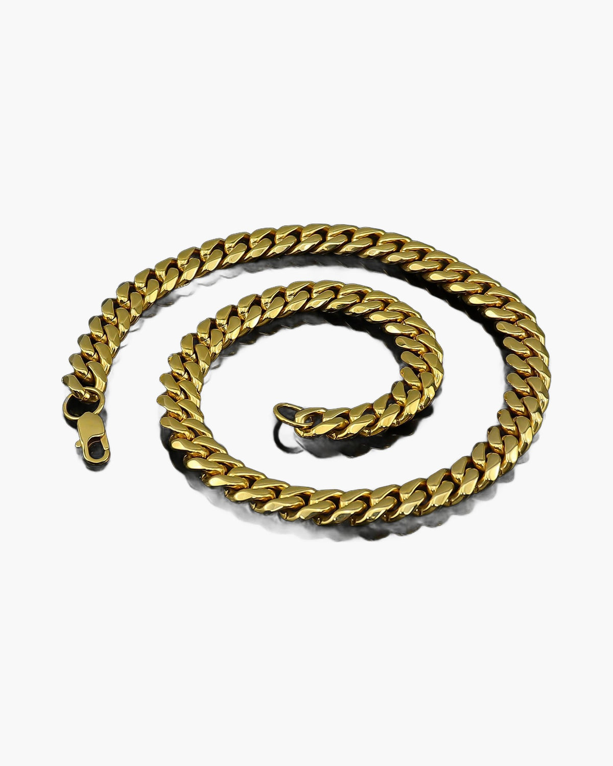4mm Diamond-Cut Cuban Link Chain