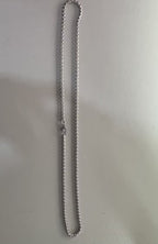 2-4mm Stainless Steel Rolo Chain in silver, gold, and black finishes view 5