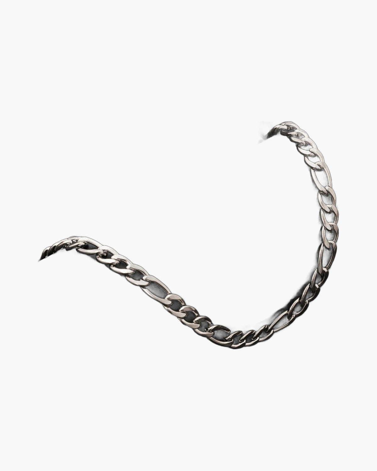 Figaro Link Stainless Steel Chain gold-tone finish 60cm view 4