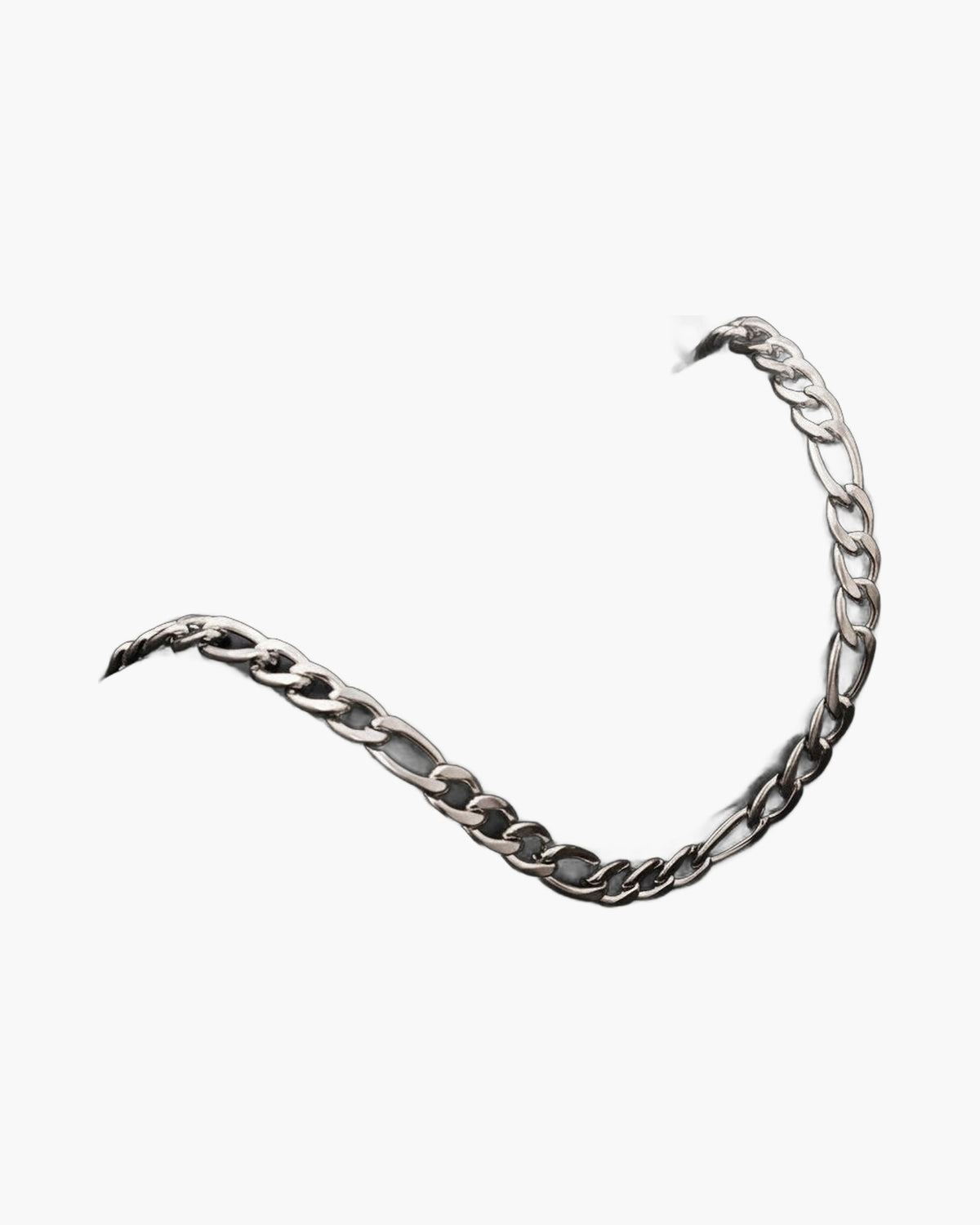 Figaro Link Stainless Steel Chain gold-tone finish 60cm view 6