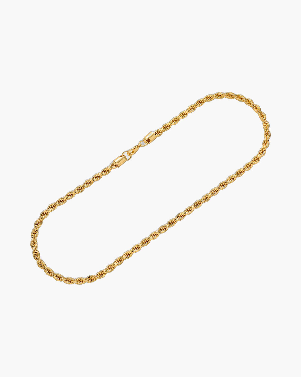 3mm Gold Twisted Rope Chain