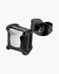 The Square Zircon Stud Earring, Sold Single, Black