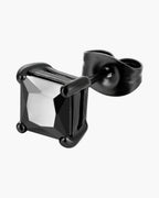 The Square Zircon Stud Earring, Sold Single, Black