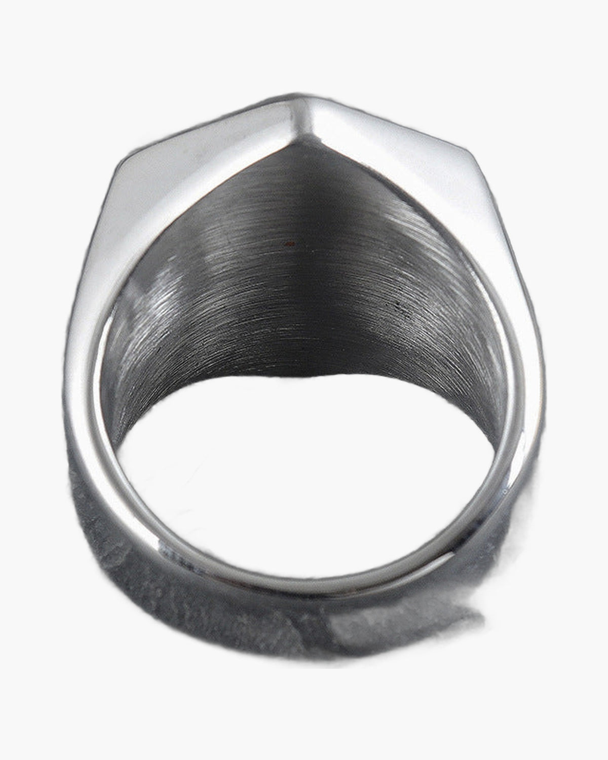 Stainless Steel Viking Compass Signet Ring with Vegvisir symbol view 4