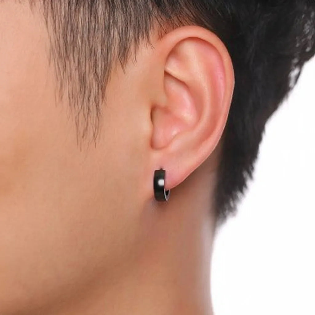 Men's Silver Earrings